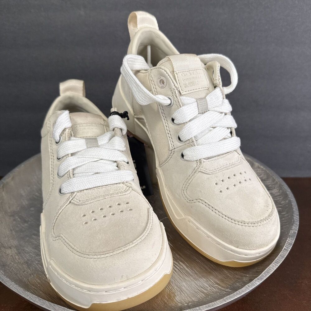 G-Star Raw Rackam Yard Low Footwear Size 6 Suede Mix Womens bisque casual mom
